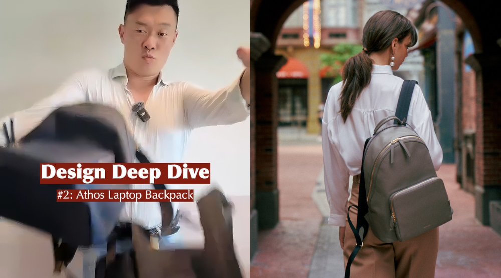 Design Deep Dive #2: The Athos Work Travel Laptop Backpack