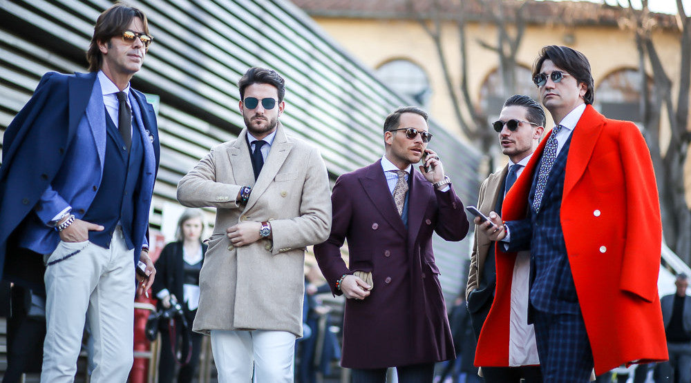 PITTI UOMO 89: Peacock Spotting