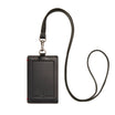 Book ID Card Holder Lanyard (Wax Leather)
