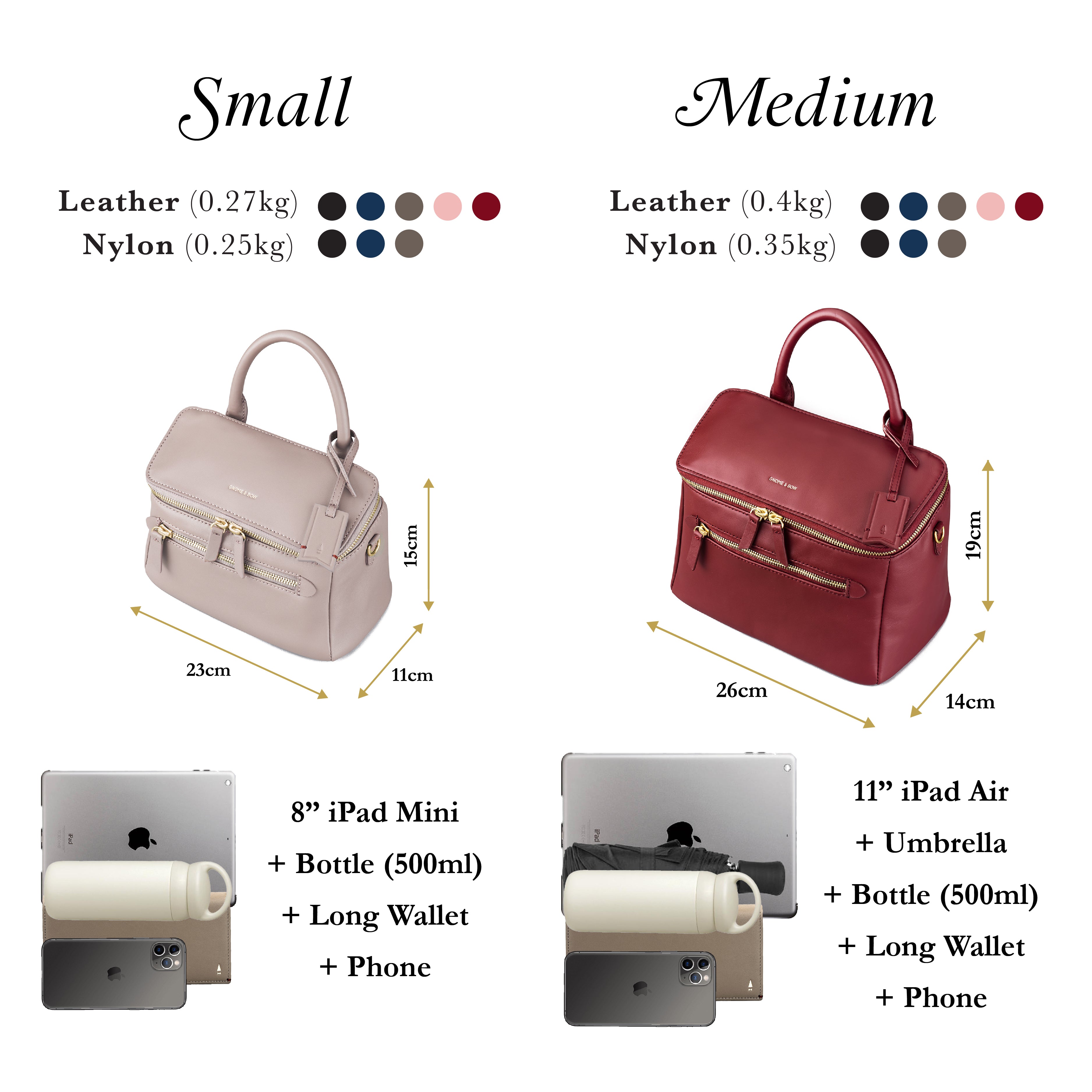 Dryna Medium iPad Crossbody Handbag (Leather)