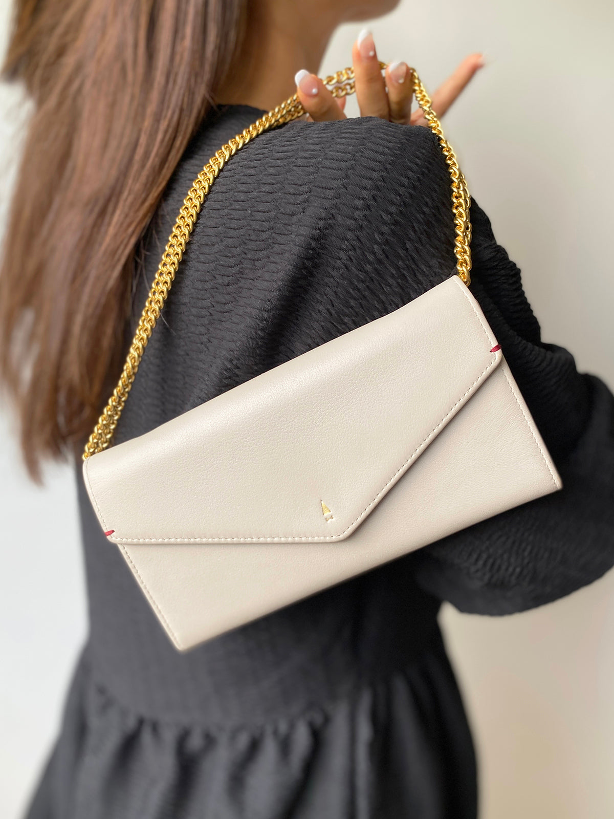 Curb Chain 6mm Bag Strap (Gold)