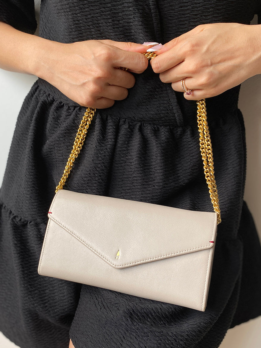 Oval Chain Bag Strap (Gold)