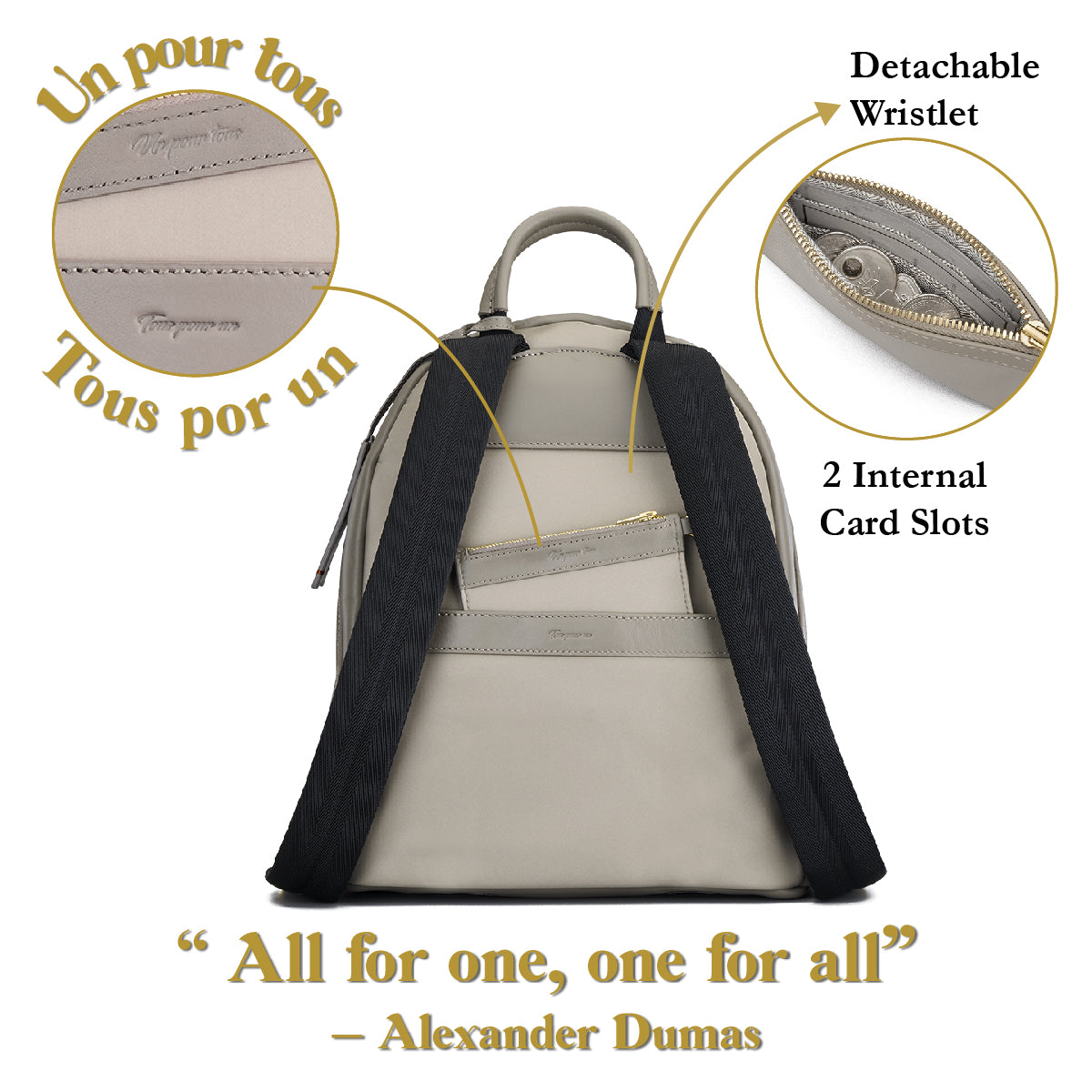 Jetsetter Set (Laptop Backpack + Phone Crossbody)