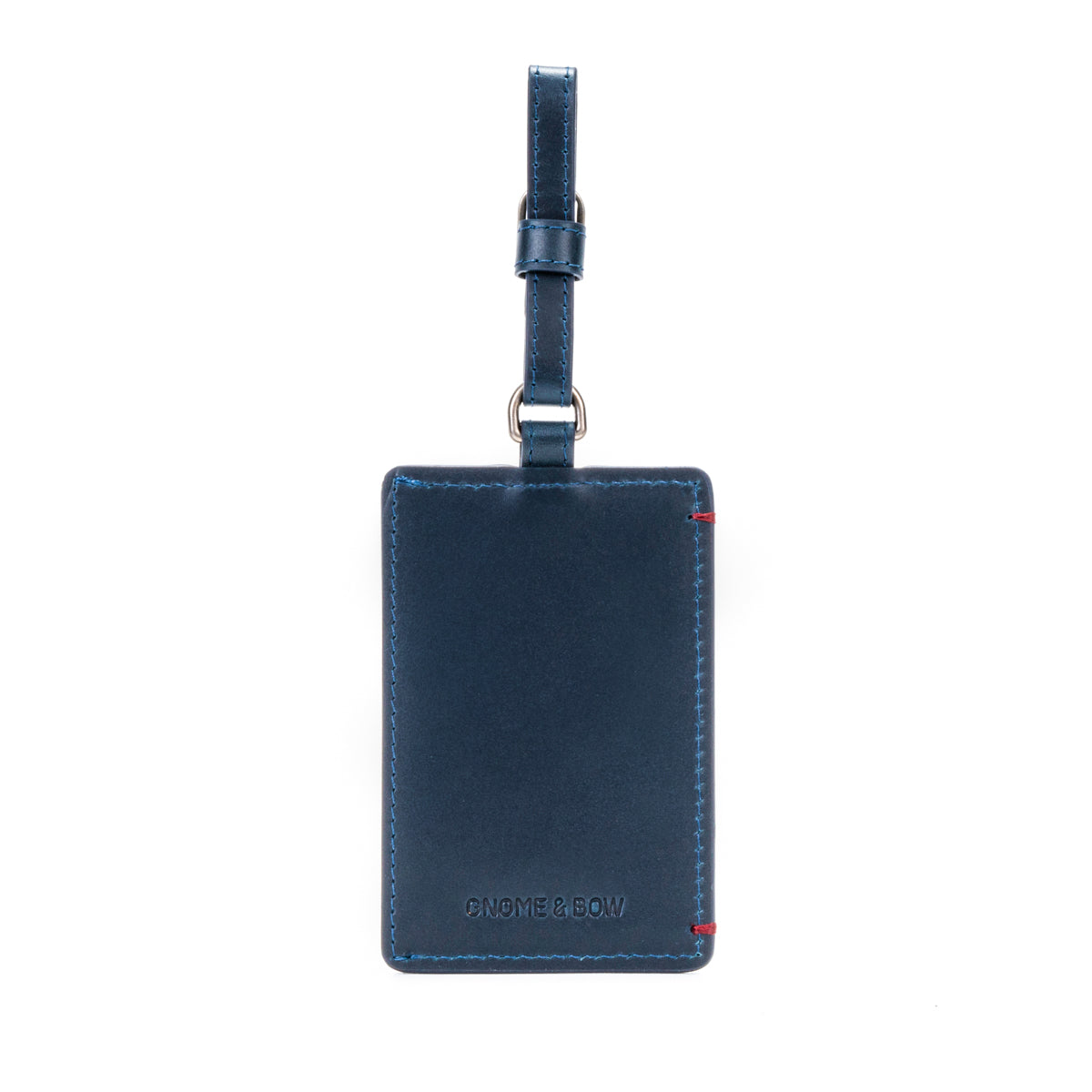 Book Travel Luggage Tag (Wax Leather)