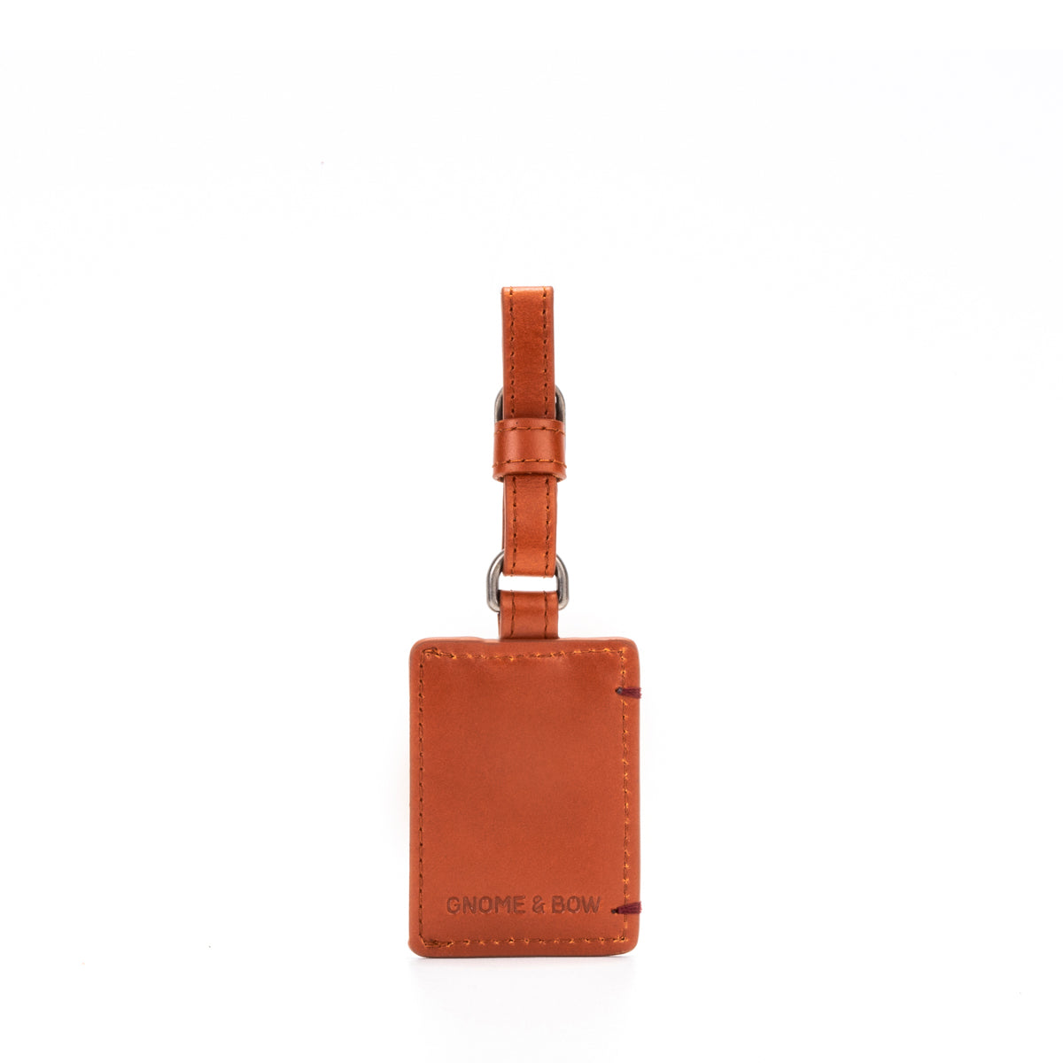 Book Mini Travel Luggage Tag (Wax Leather)