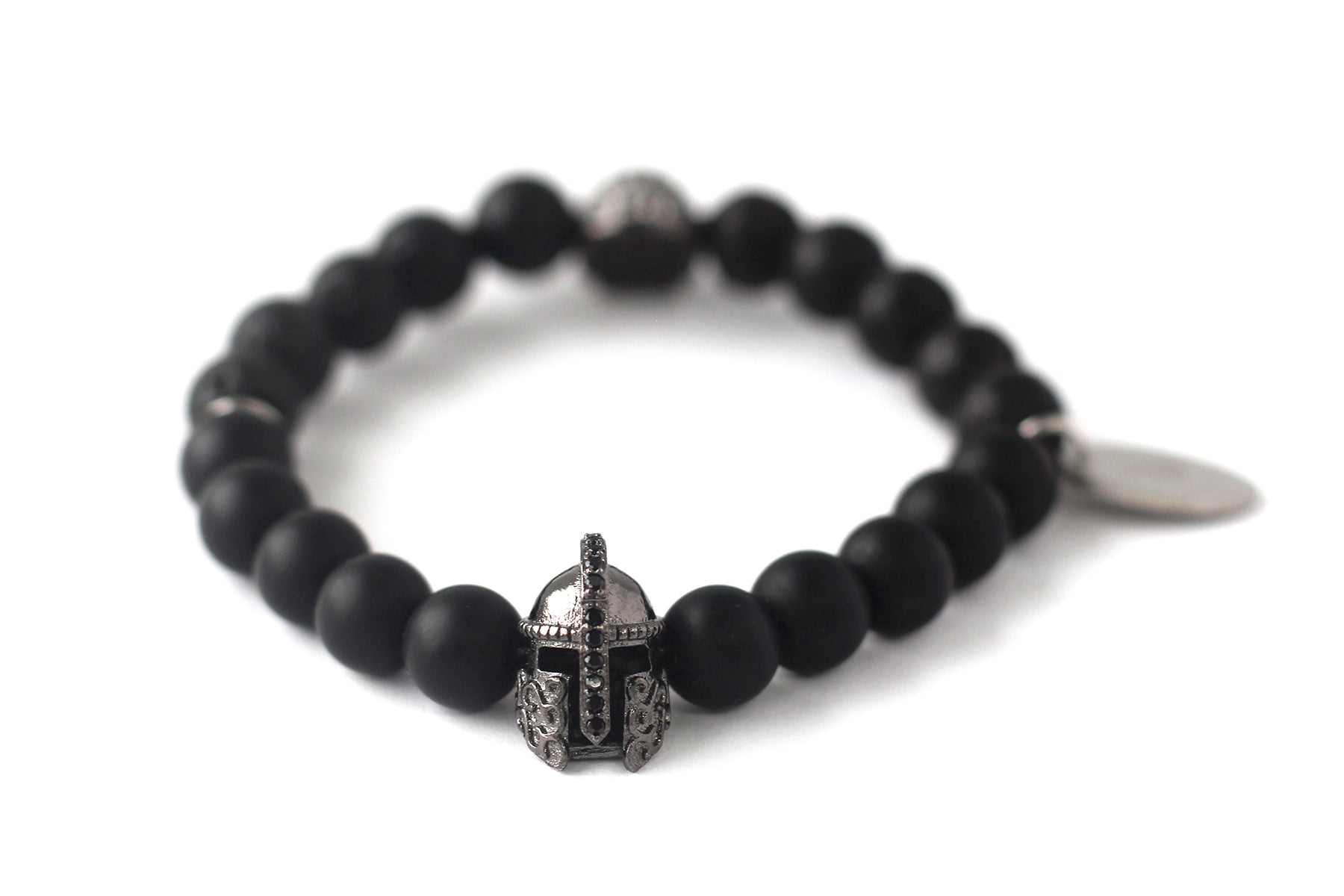 Jekyll & Hyde Spartan Skull Beads Bracelet