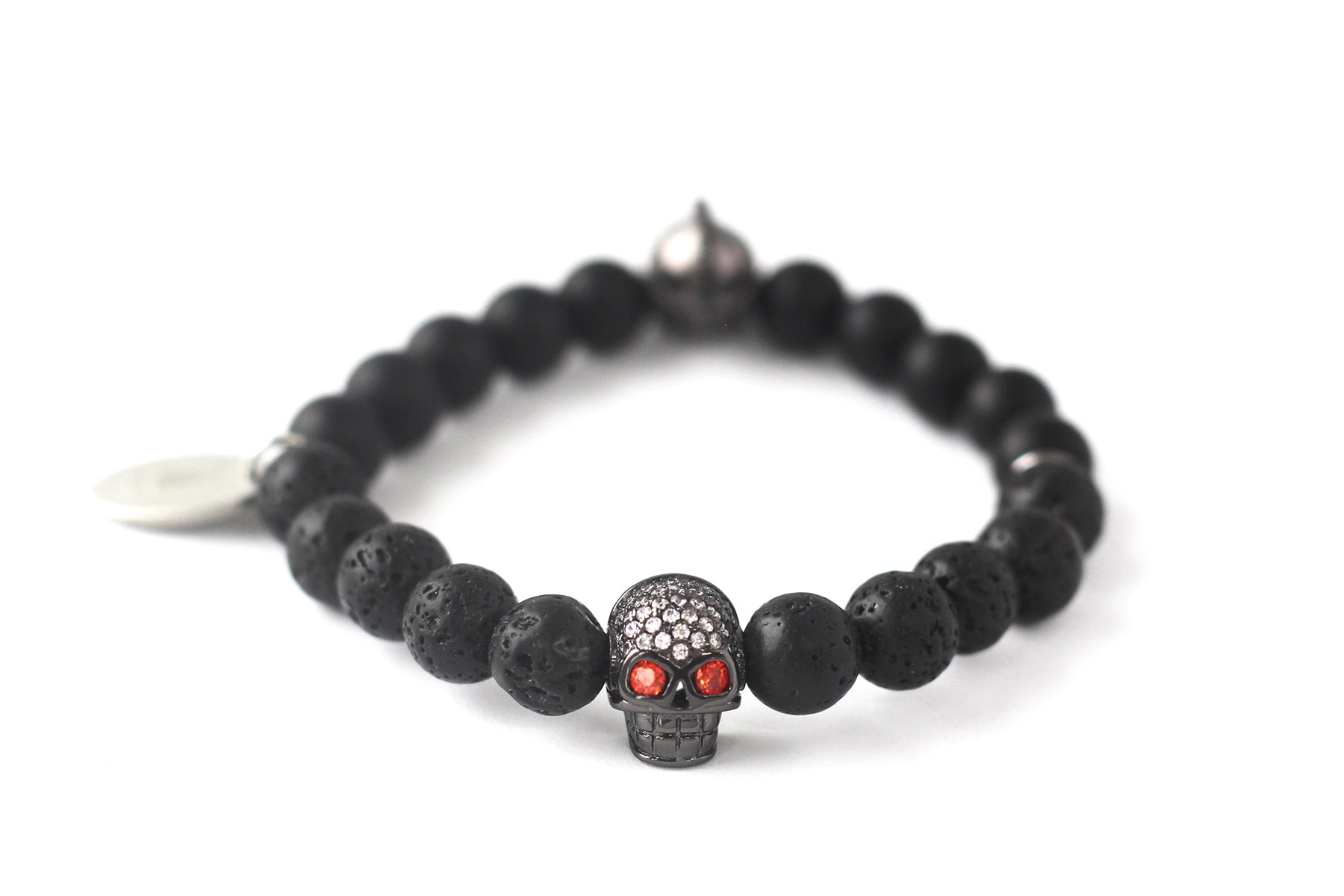 Jekyll & Hyde Spartan Skull Beads Bracelet