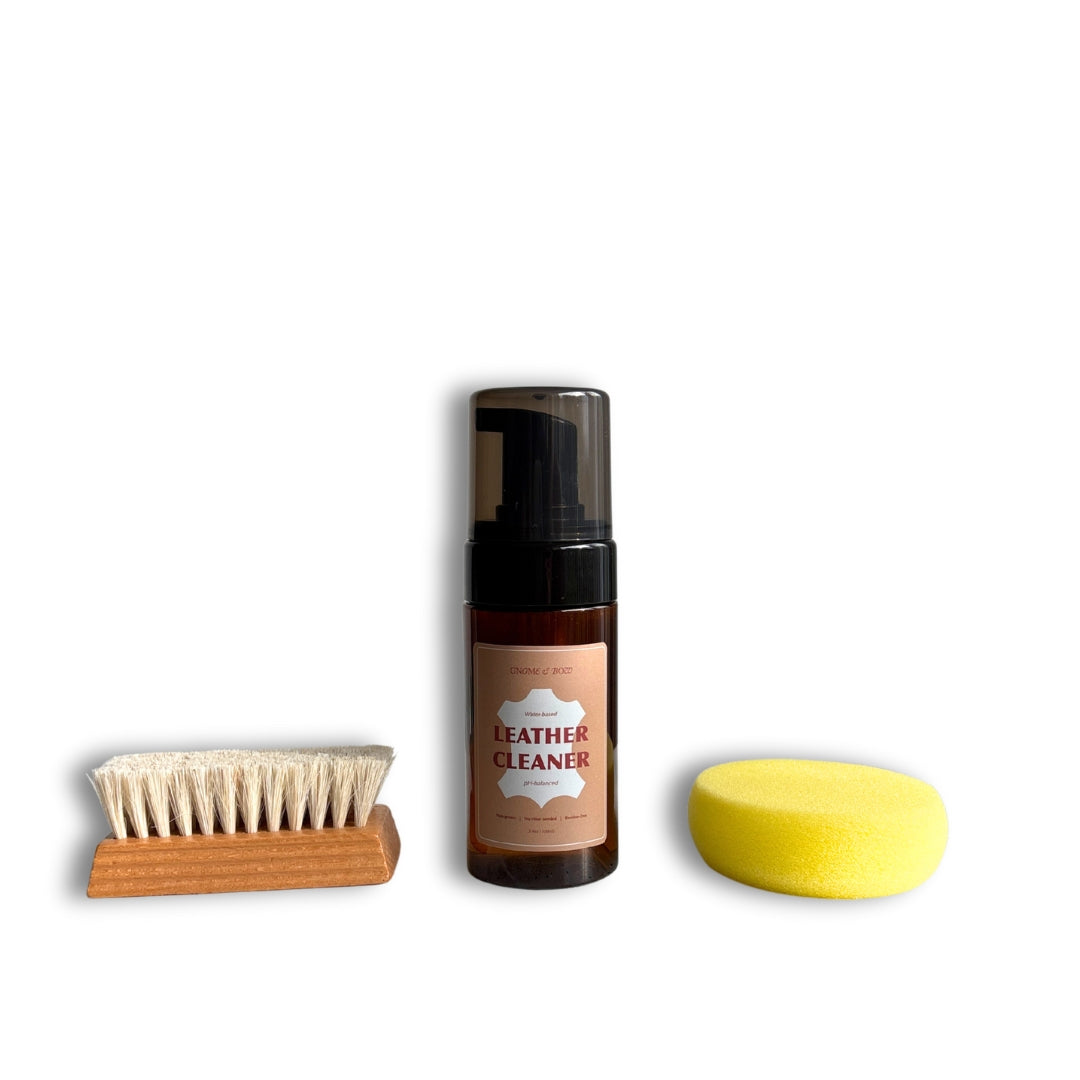 Leather Foam Cleaner Set