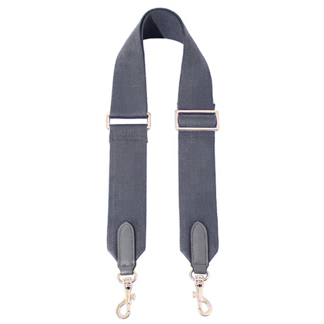 Nylon Twill Webbing 2 Inch Bag Strap (Gold Hardware)