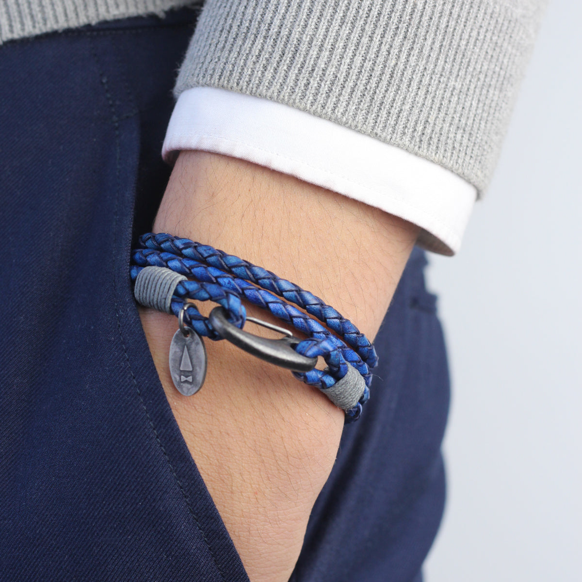 Ralph Braided Bracelet (Italian Vintage Leather)