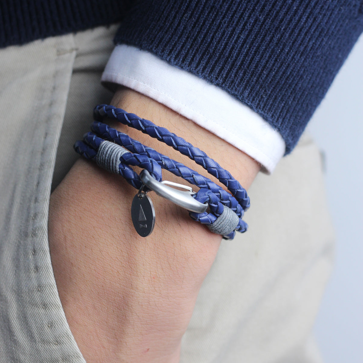 Ralph Braided Bracelet (Italian Leather)