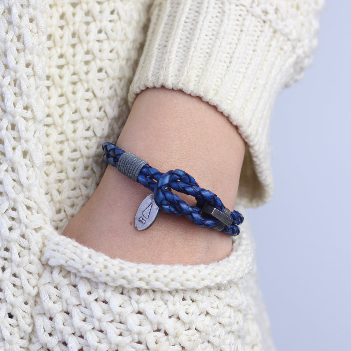 Smith Braided Bracelet (Italian Vintage Leather)