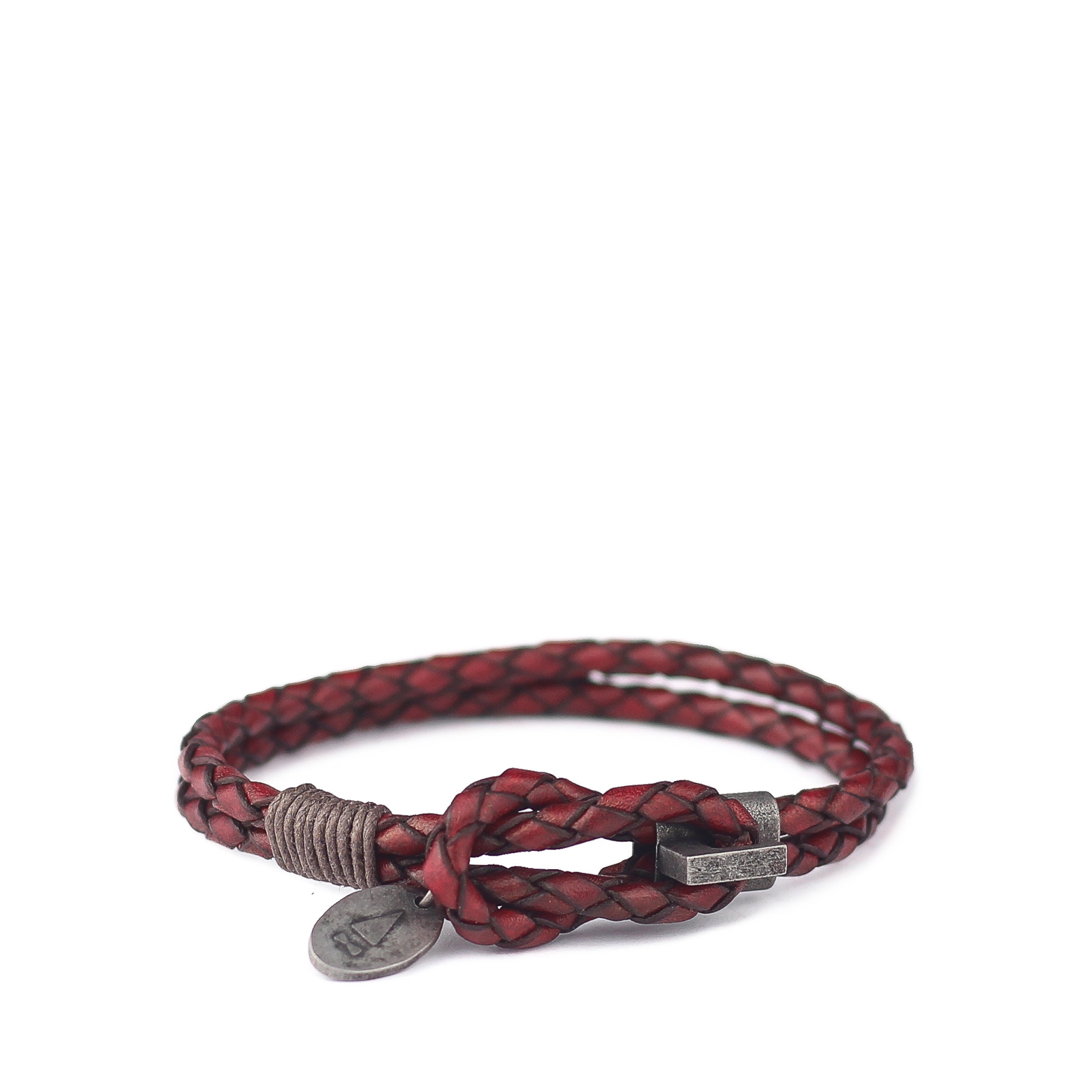 Smith Braided Bracelet (Italian Vintage Leather)