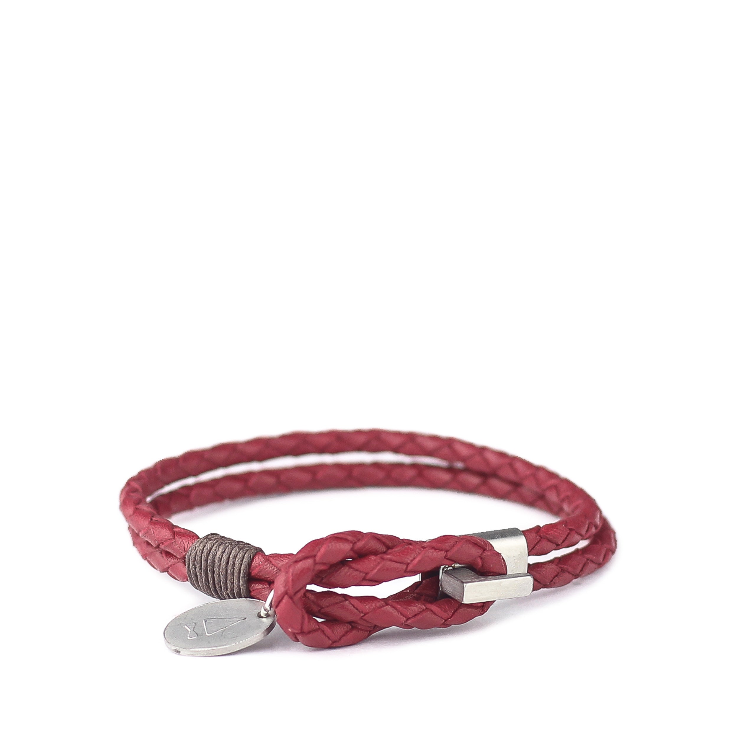 Smith Braided Bracelet (Italian Leather)