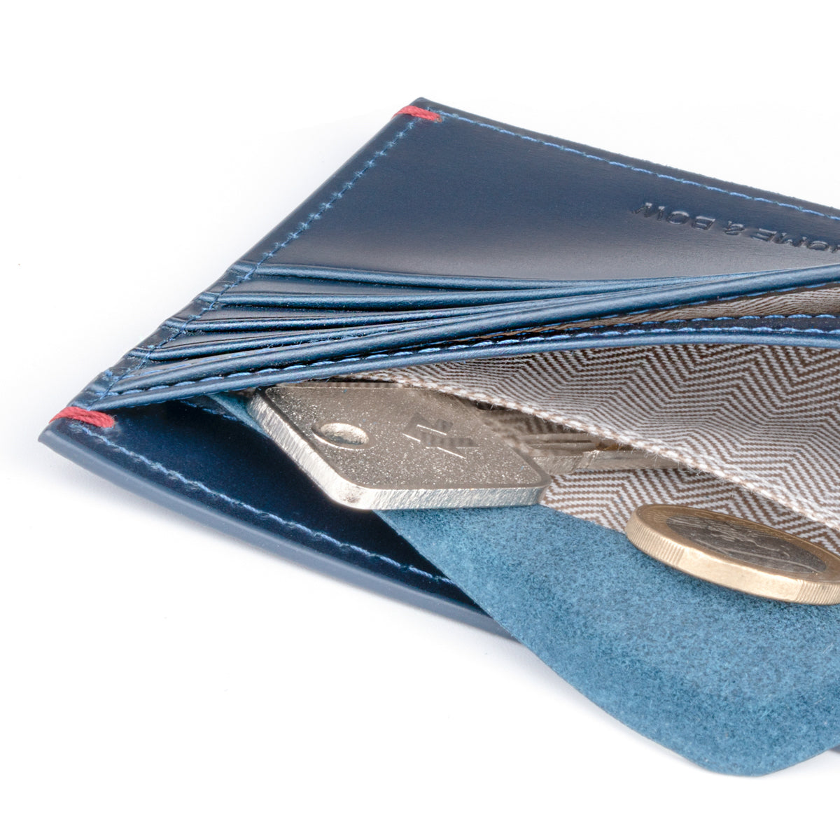 Gulliver Coin Slot Small Bifold Wallet (Wax Leather | RFID)