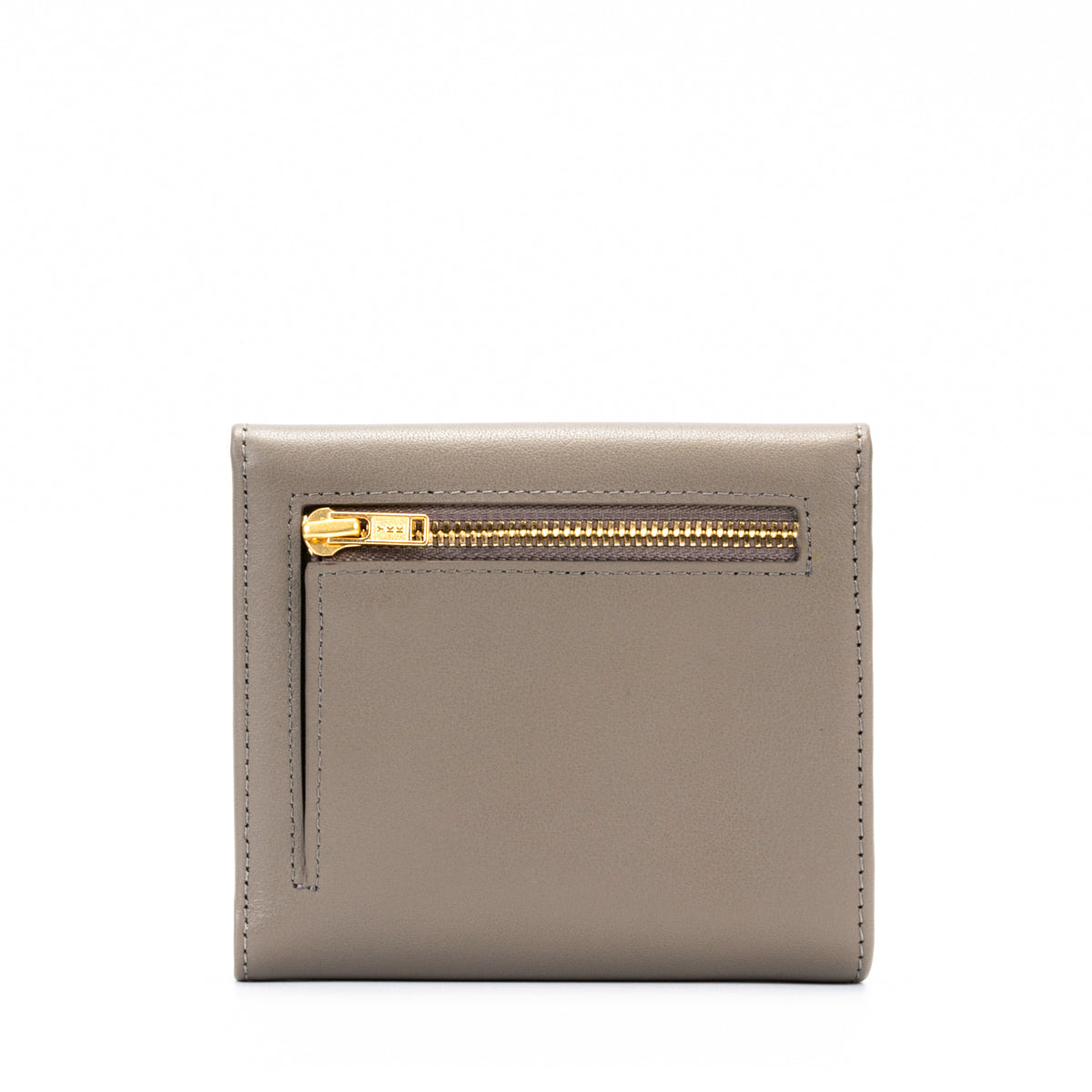 Envelope Flap Coin Small Bifold Wallet (Nappa Leather | RFID)