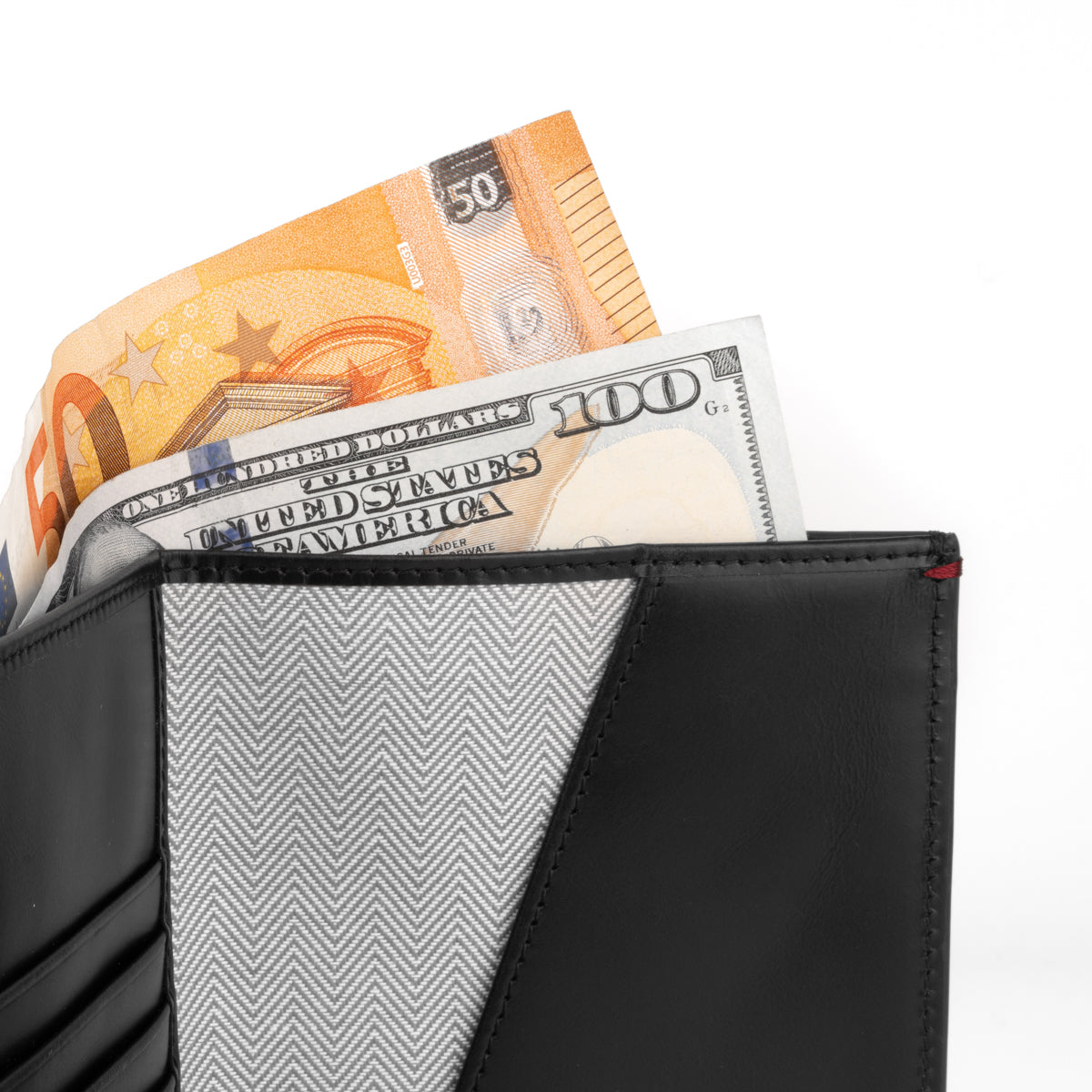Gulliver Travel Passport Cash Coin Wallet (Wax Leather | RFID)