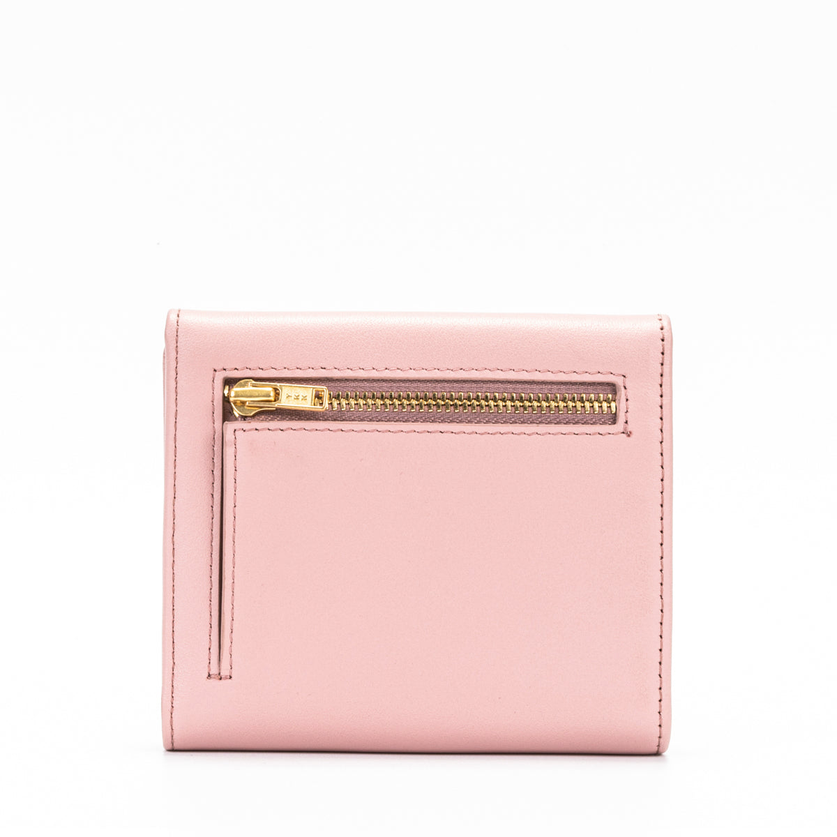 Envelope Flap Coin Small Bifold Wallet (Nappa Leather | RFID)