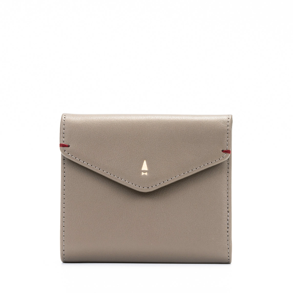 Envelope Flap Coin Small Bifold Wallet (Nappa Leather | RFID)