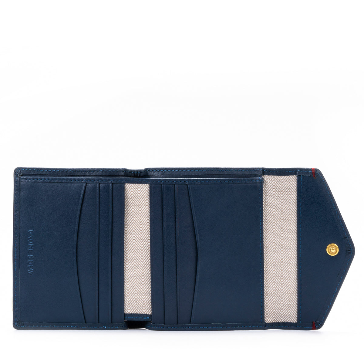 Envelope Flap Coin Small Bifold Wallet (Nappa Leather | RFID)