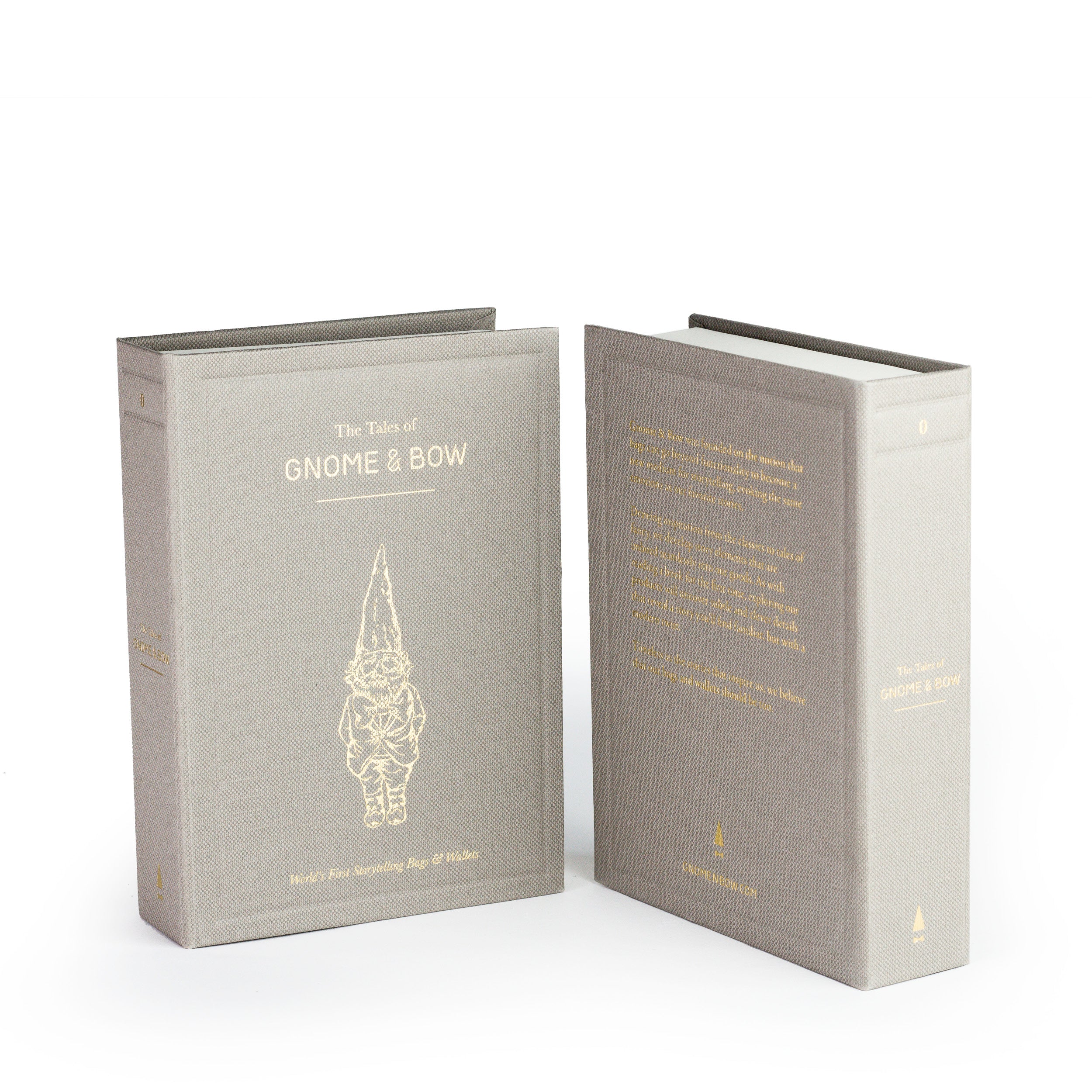 Gift Packaging Book Box - Grey