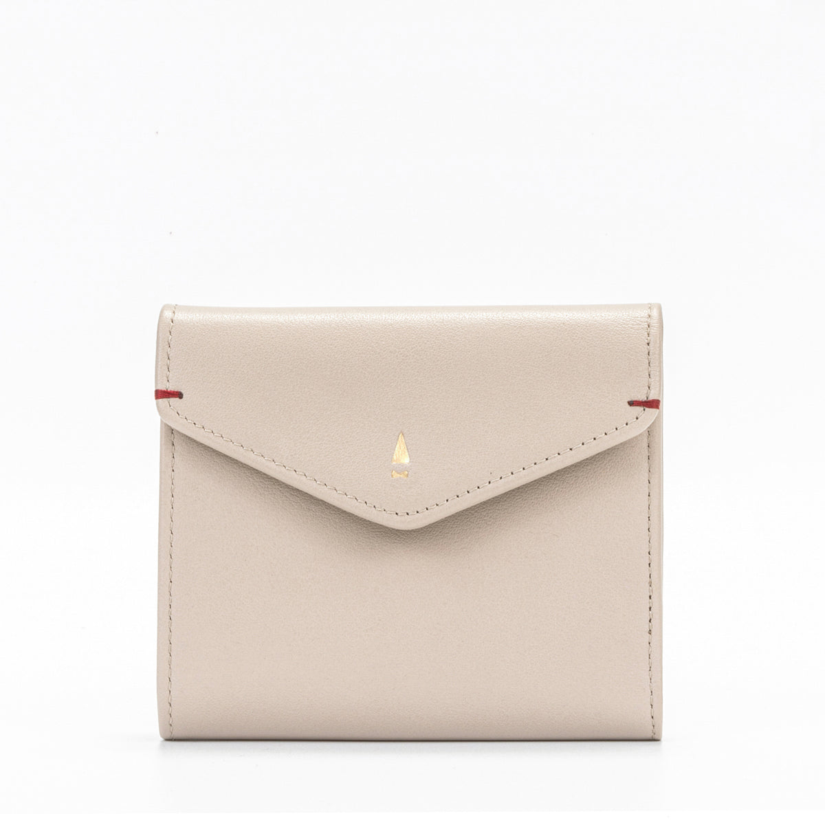 Envelope Flap Coin Small Bifold Wallet (Nappa Leather | RFID)