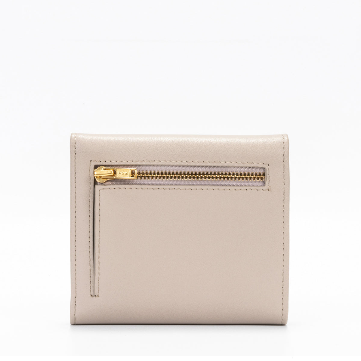 Envelope Flap Coin Small Bifold Wallet (Nappa Leather | RFID)