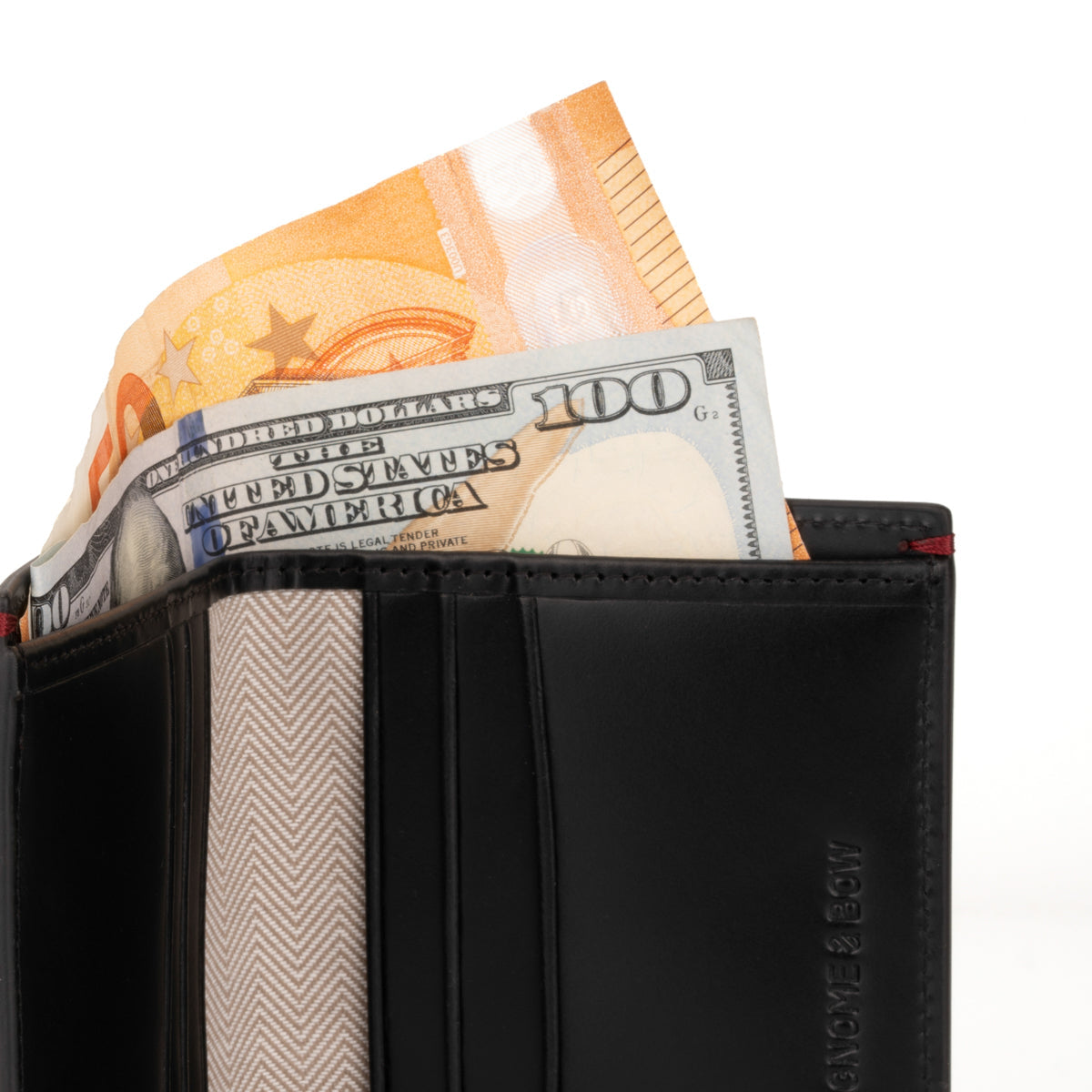 Gulliver Coin Slot Small Bifold Wallet (Wax Leather | RFID)