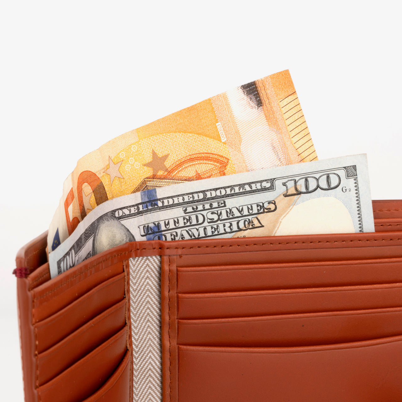 Gulliver Coin Slot Bifold Wallet (Wax Leather | RFID)