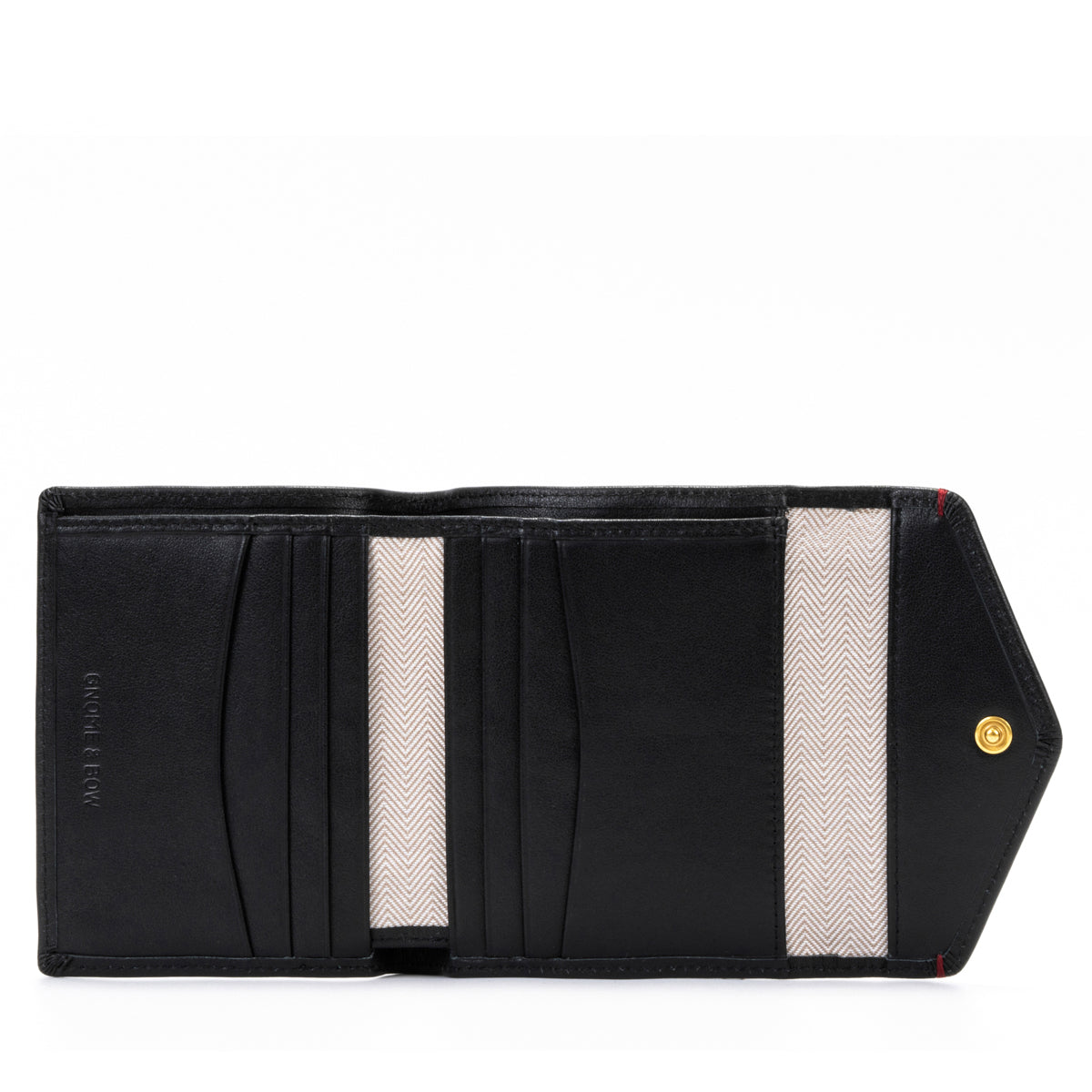 Envelope Flap Cash Coin Small Bifold Wallet (RFID USA Nappa Leather)