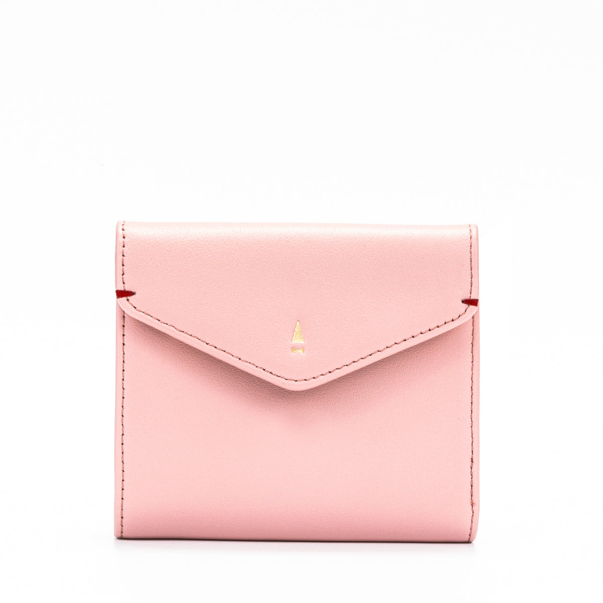 Envelope Flap Cash Coin Small Bifold Wallet (RFID Nappa Leather)