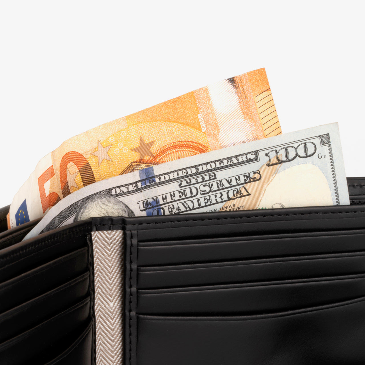 Gulliver Coin Slot Bifold Wallet (Wax Leather | RFID)