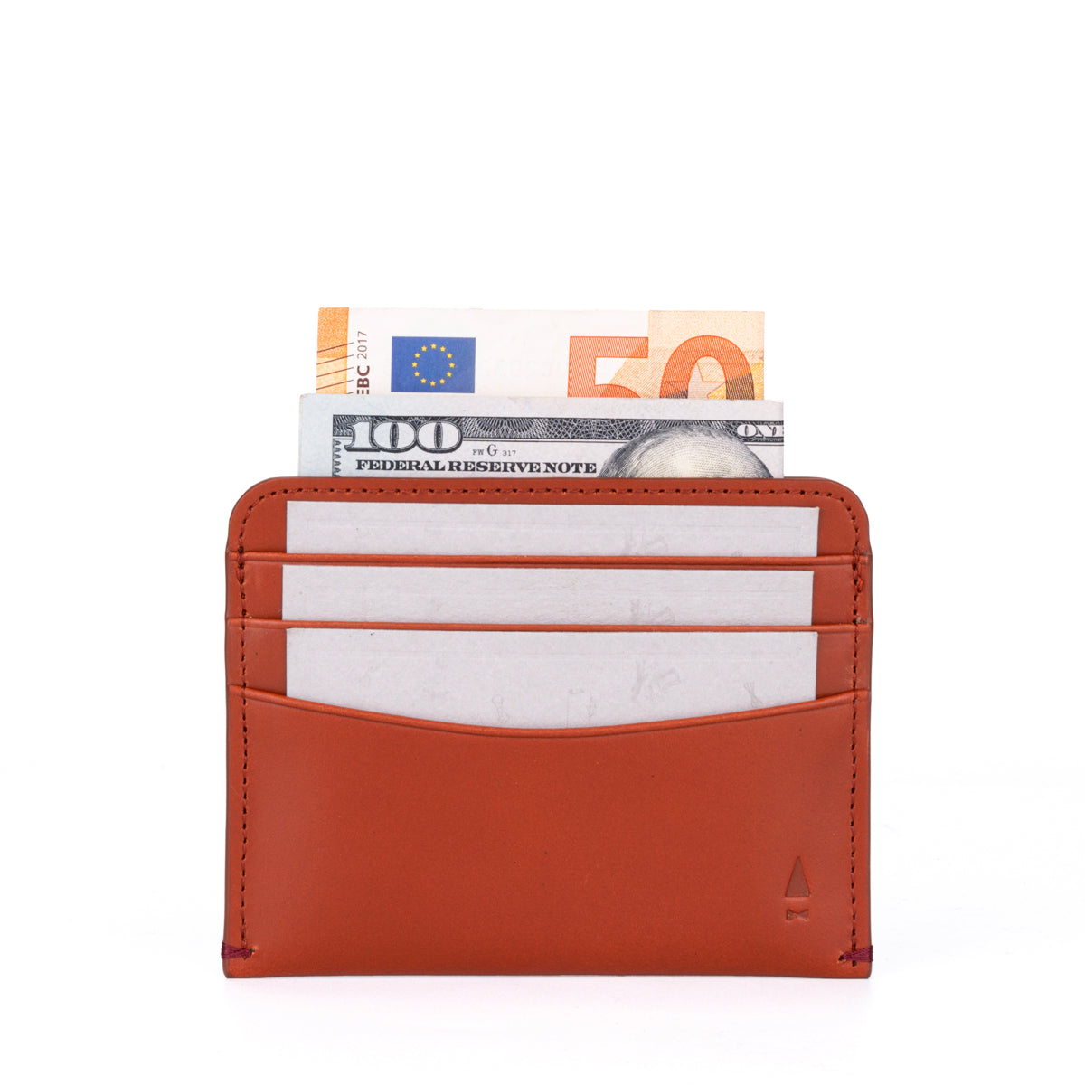Gulliver Slim Cash Card Holder Wallet (Wax Leather | RFID)