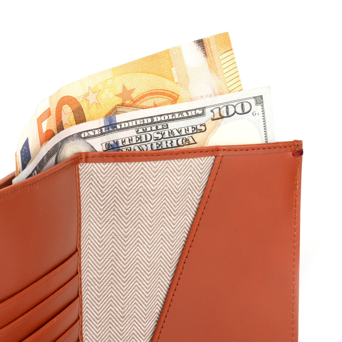 Gulliver Travel Passport Cash Coin Wallet (Wax Leather | RFID)