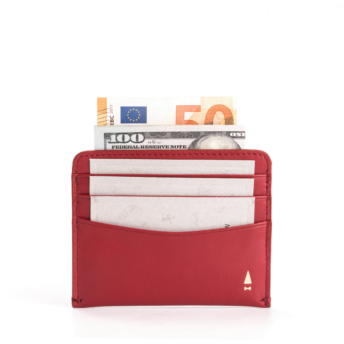 Gulliver Slim Cash Card Holder Wallet (Nappa Leather | RFID)