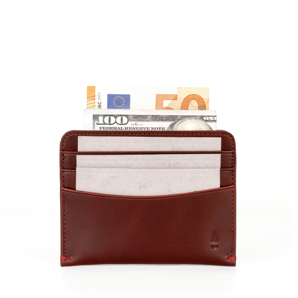 Gulliver Slim Cash Card Holder Wallet (Wax Leather | RFID)