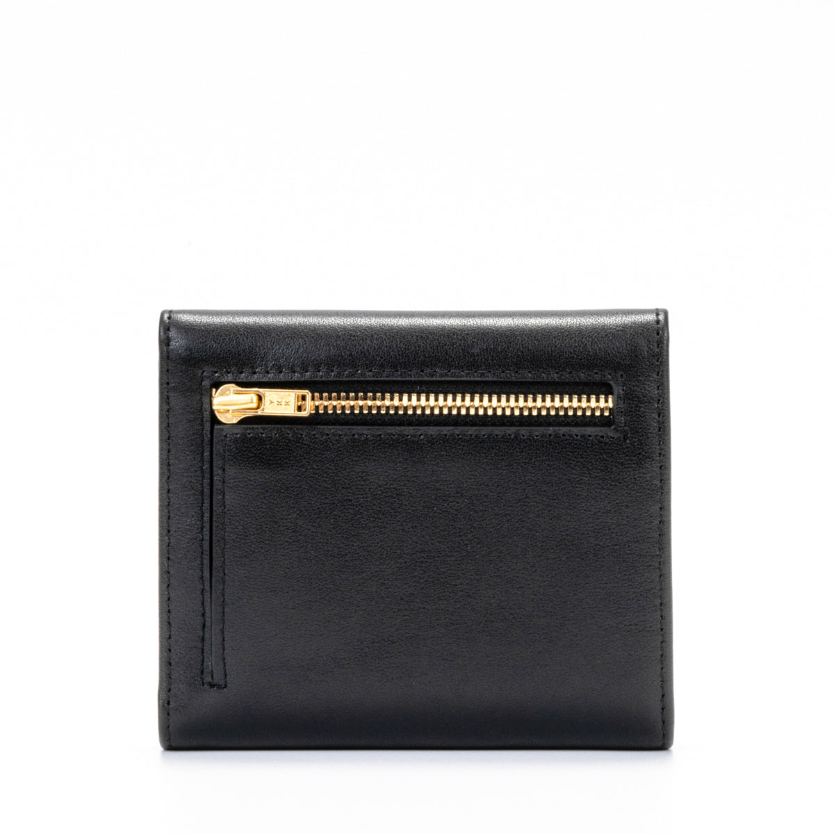 Envelope Flap Coin Small Bifold Wallet (Nappa Leather | RFID)