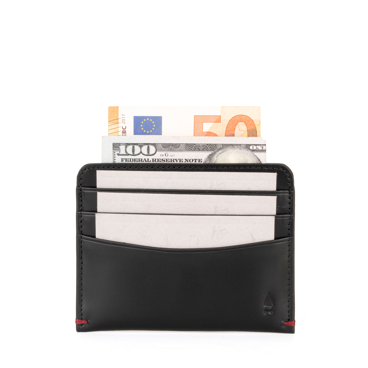 Gulliver Slim Cash Card Holder Wallet (Wax Leather | RFID)