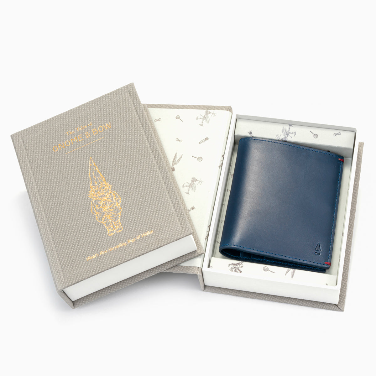 Gulliver Coin Slot Small Bifold Wallet (Wax Leather | RFID)