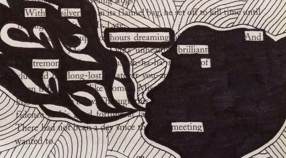 BLACKOUT POETRY: A dialogue between poetry and art