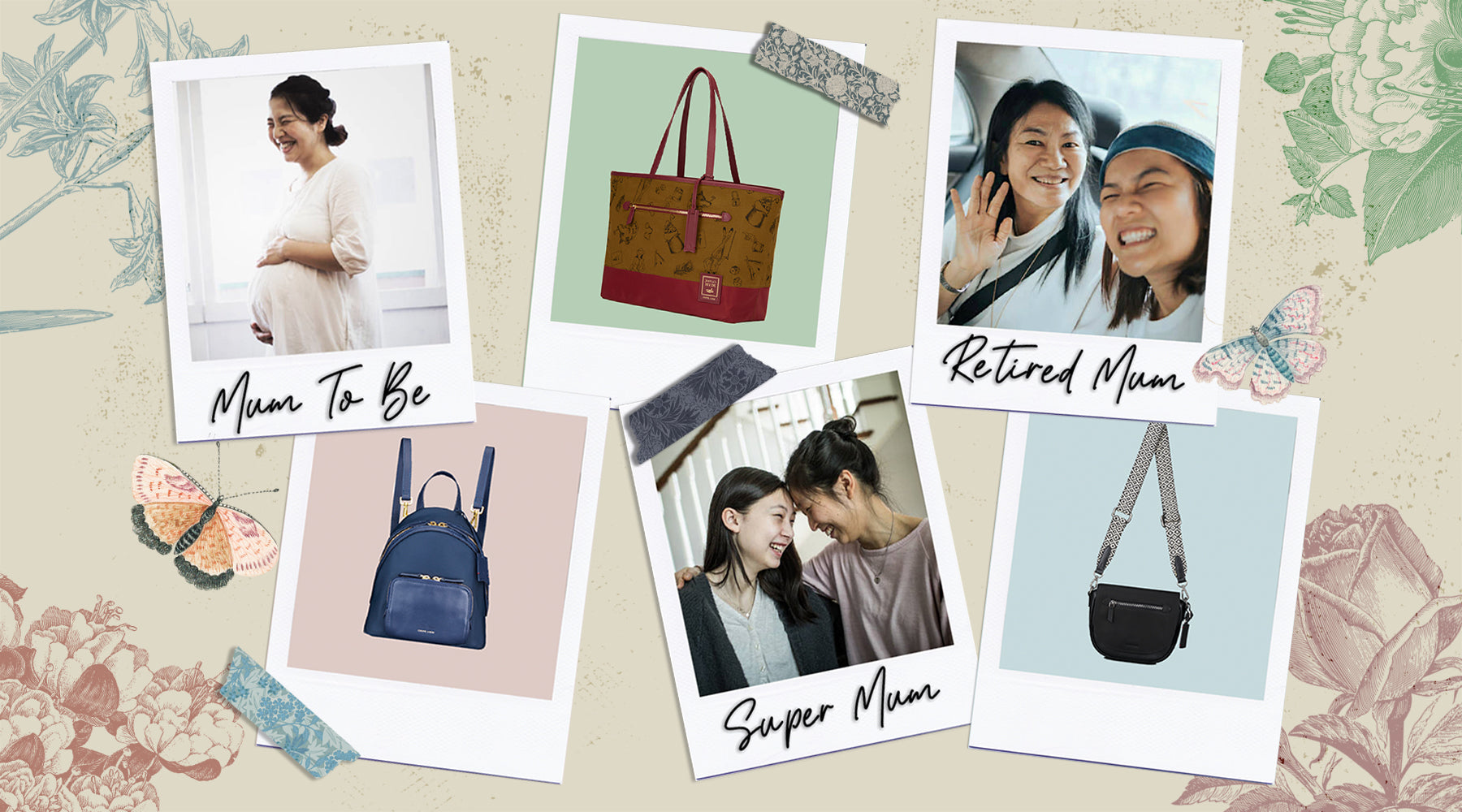Mother's Day Gift Guide: The Best Bags For Mums With Kids Of All Ages Personalised Unique Designer Leather Goods