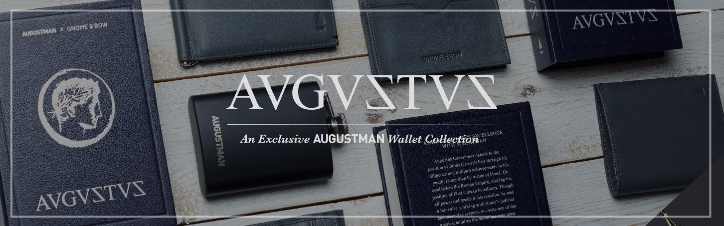 Gnome & Bow Storybook Inspired Designer Leather Bag Wallet Bracelet Unique Personalised Gift Augustus
