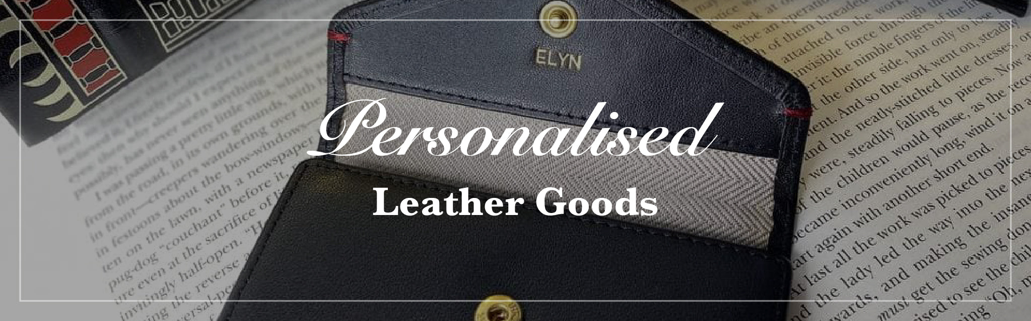 Personalised Leather Goods (Women) Gnome & Bow