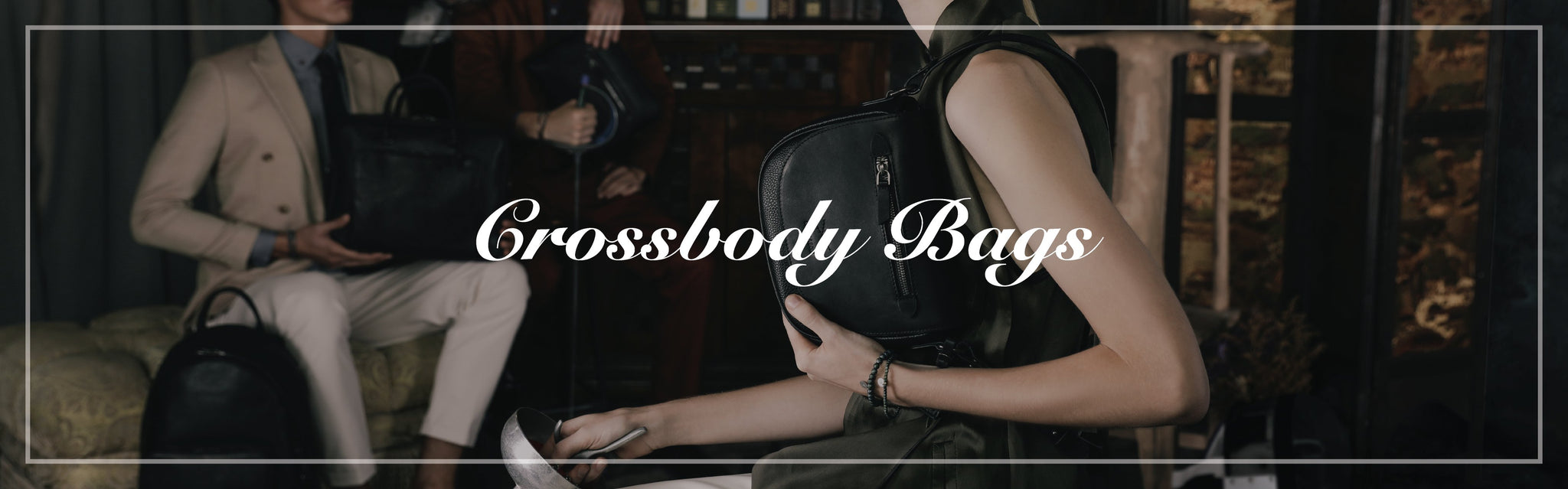 Premium Leather Crossbody Sling Bags for Men & Women