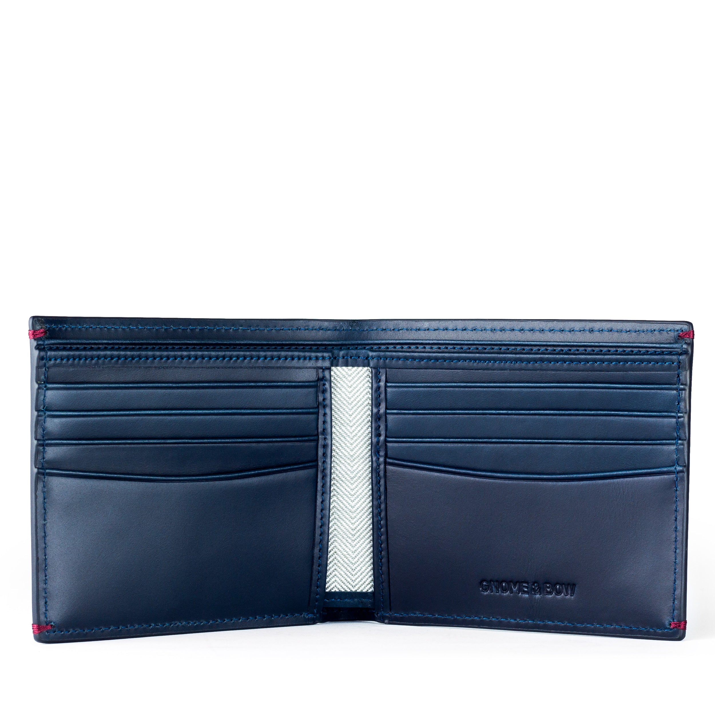Classic 10 Card Slot Cash Bifold Wallet (USA Wax Leather)