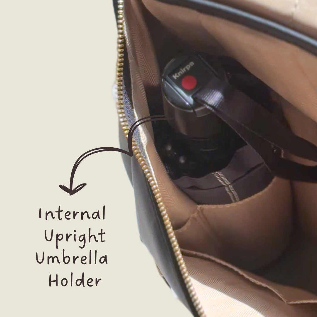 Dryna 14" Laptop Backpack (Nylon Leather) Black [PREORDER | Ships 31st July]