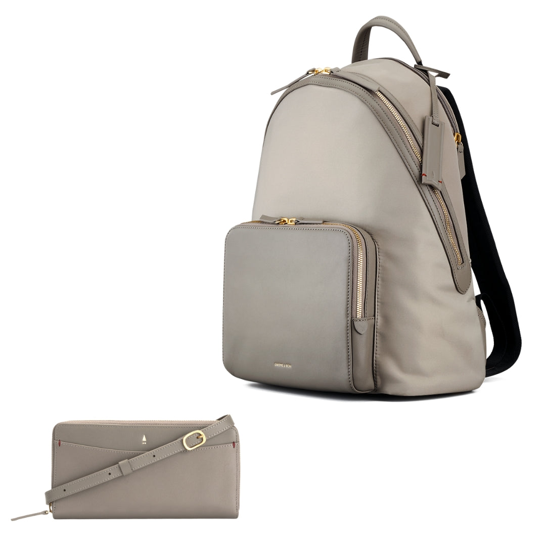 Jetsetter Set (Laptop Backpack + Phone Crossbody)