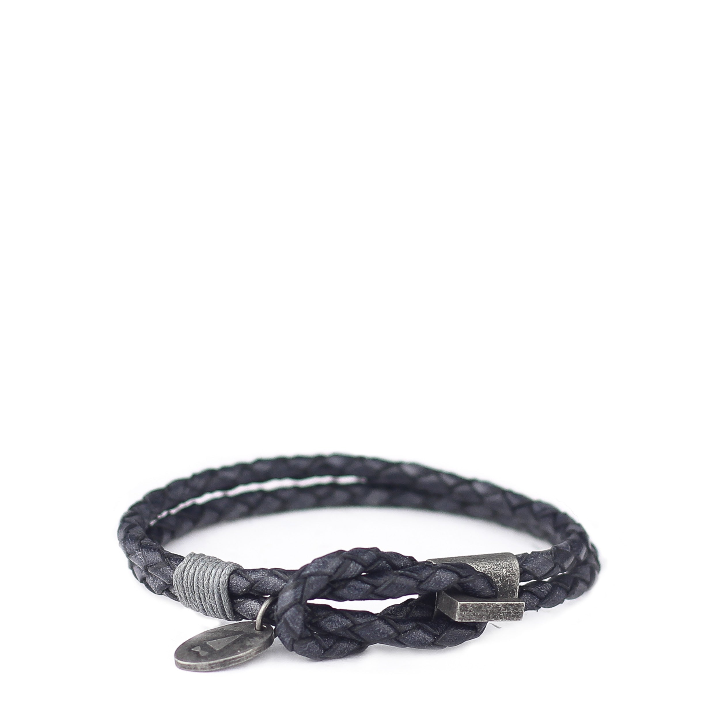 Smith Braided Bracelet (Italian Vintage Leather)