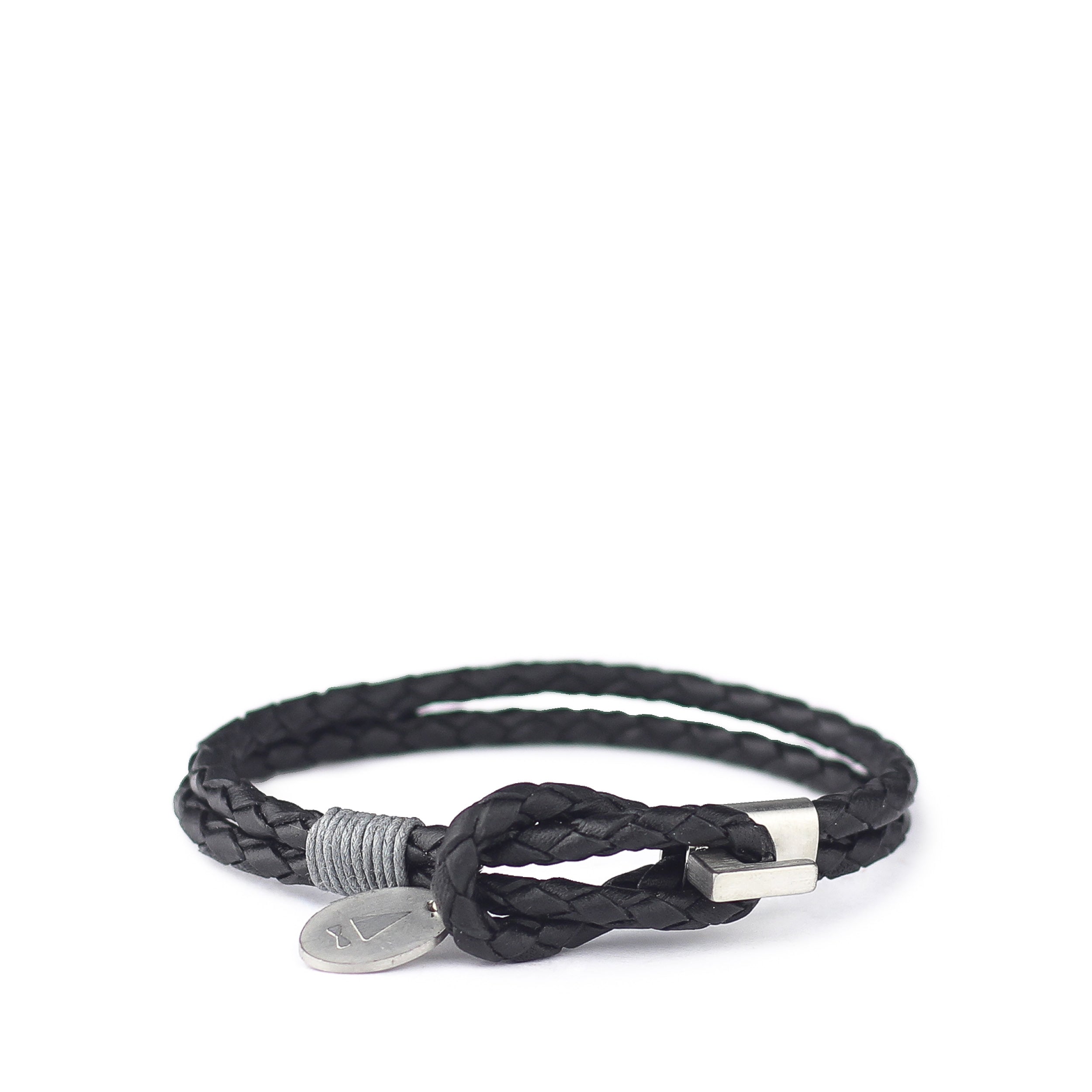 Smith Braided Bracelet (Italian Leather)