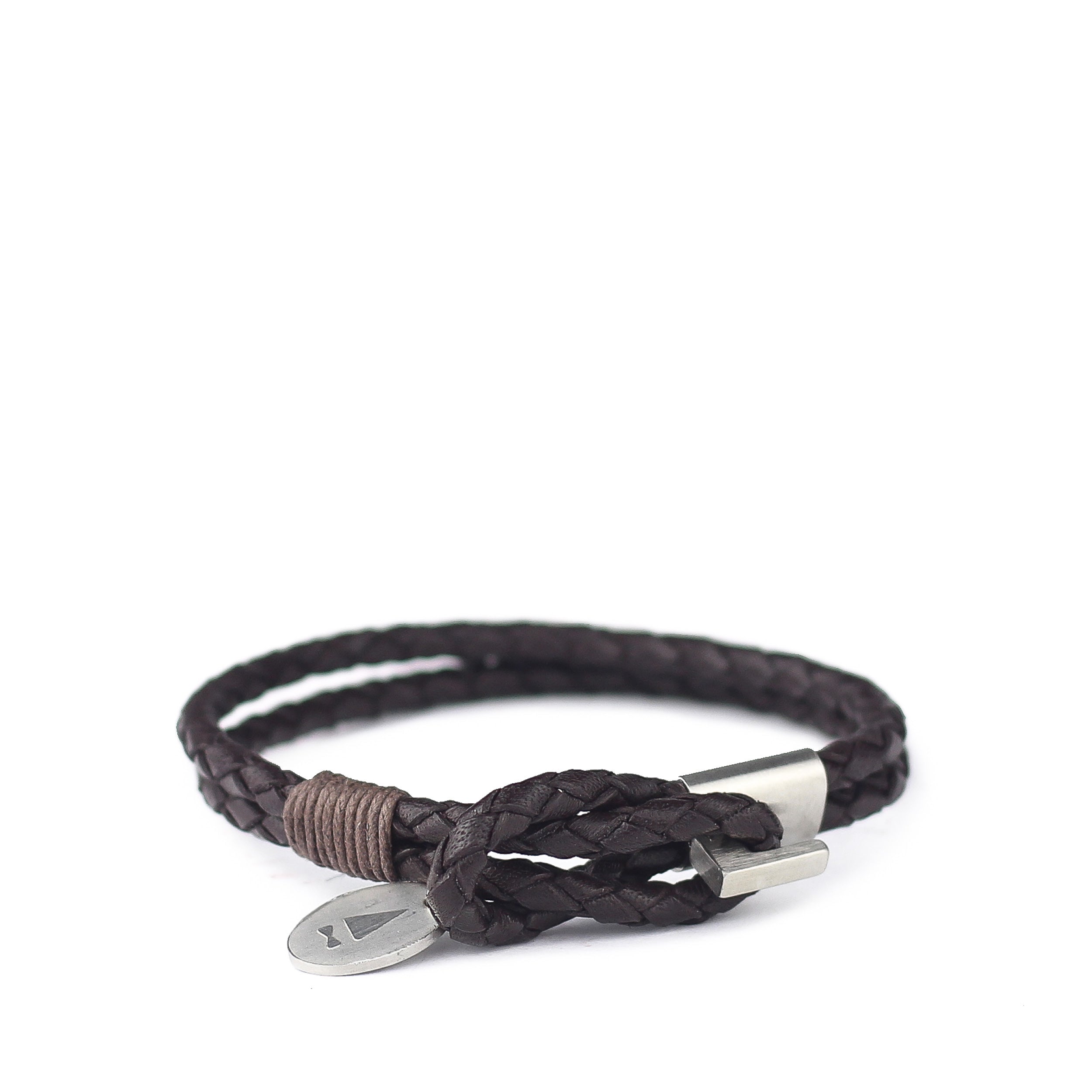 Smith Braided Bracelet (Italian Leather)